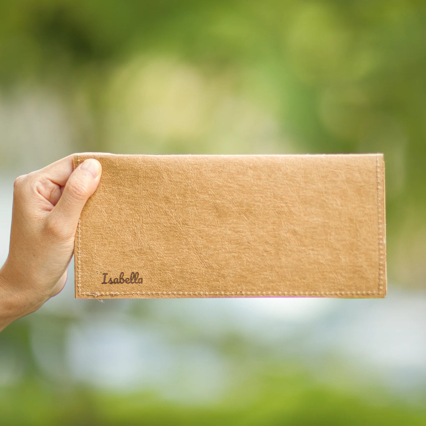 FORSTINA PAPIERBRIEFTASCHE LANG BRAUN